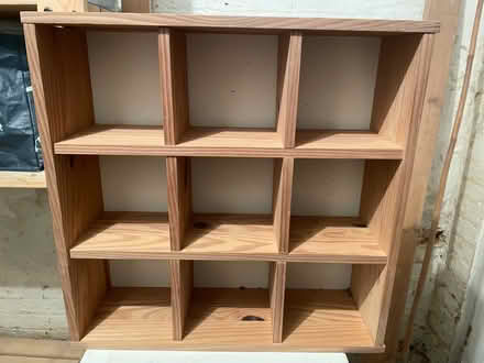 Photo of free Wooden display shelves (Croydon) #1