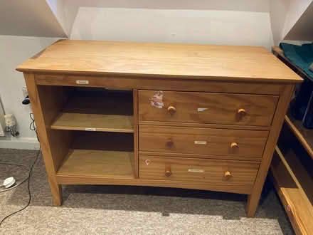 Photo of free Small chest of drawers with shelves (OX33, Wheatley) #1
