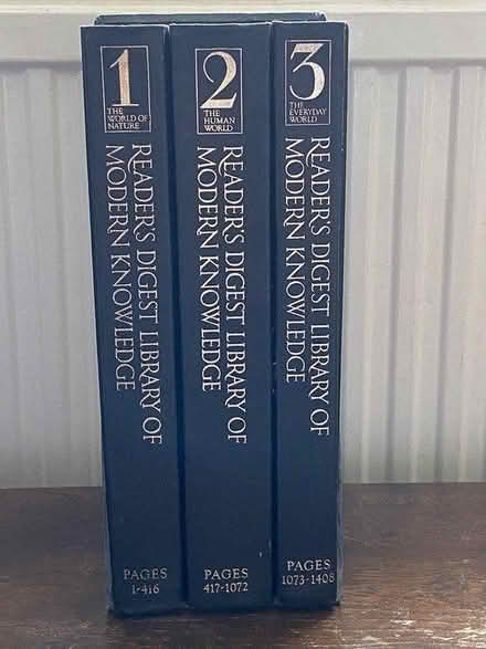 Photo of free Library of Modern Knowledge, 3 vols (Ravenglass CA18) #1