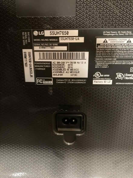 Photo of free 55" LED TV - has issues, fixable? (South Seattle - Rainier Beach) #2