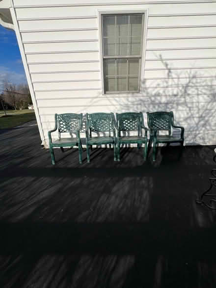 Photo of free Patio chairs (Silver Spring) #1