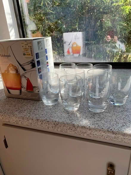 Photo of free Luigi Bormioli12 oz. glasses (Near Maclay School) #1
