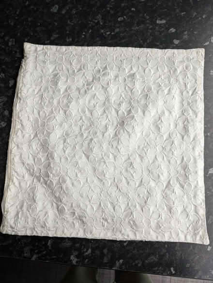 Photo of free Cream satin cushion cover (Stanway CO3) #1
