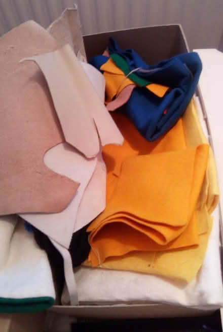 Photo of free Craftwork items: Box of felt pieces, toy animal eyes, beads (St Mary Cray BR5) #2