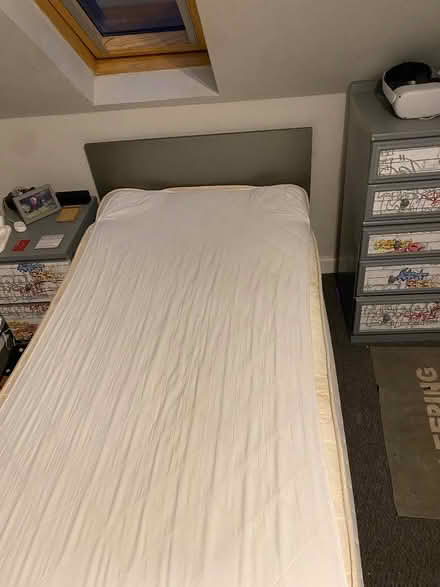 Photo of free Single bed with mattress (Queslett B44) #1