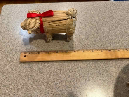 Photo of free Little straw pig decoration (Potomac, MD) #2