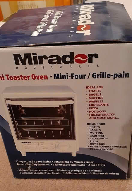 Photo of free Mini toaster oven (Riverside South) #4