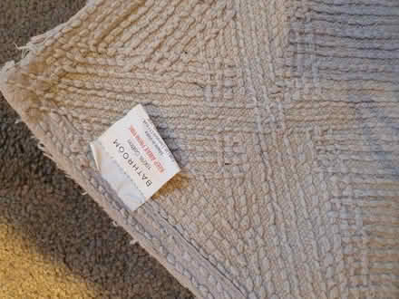 Photo of free Grey cotton Bath mat (Park District G3) #1
