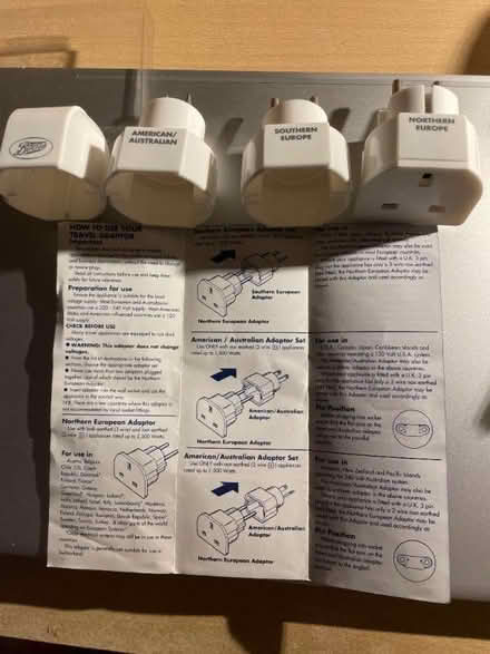 Photo of free Multi Travel adaptor (US/Australia/Europe) (Talbot Village BH10) #1