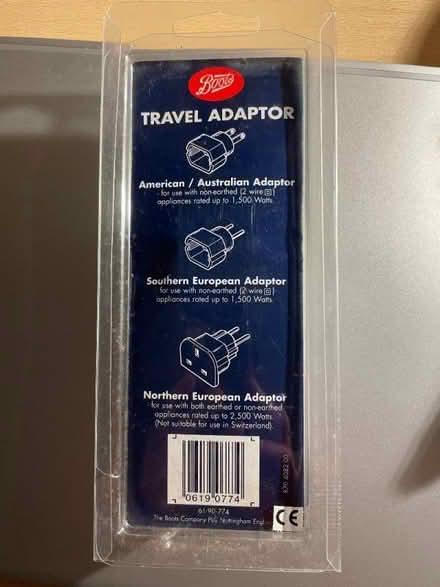 Photo of free Multi Travel adaptor (US/Australia/Europe) (Talbot Village BH10) #3