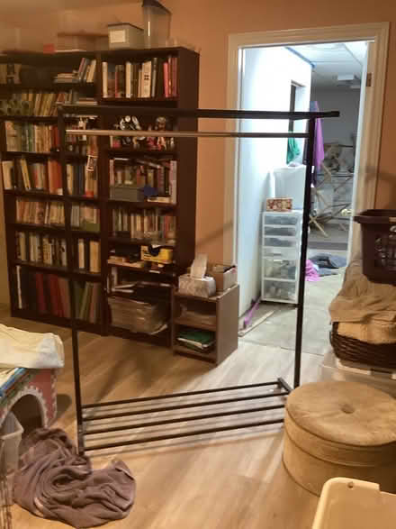 Photo of free Clothes rack (bank and walkely) #1