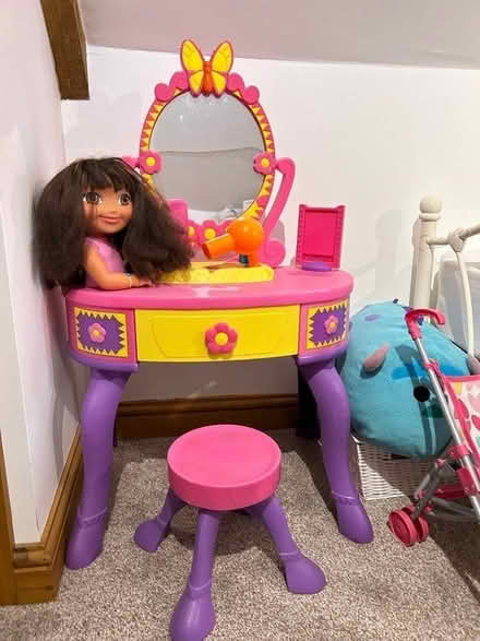 Photo of free Dora the explorer dressing table (Stoke st Michael BA3 5) #1