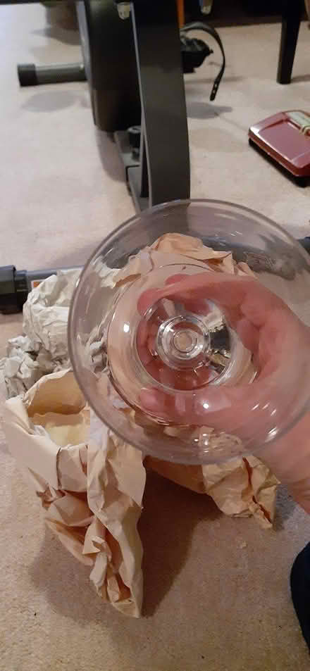 Photo of free 3 solid Wine glasses (Riverside South) #3