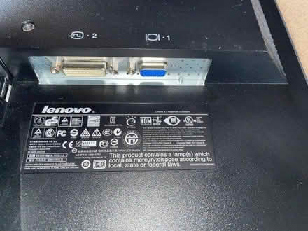 Photo of free Lenovo ThinkVision monitor, ~20inch (East Oxford OX4) #1