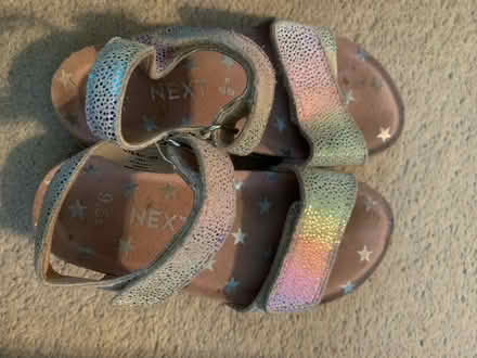 Photo of free Girls size 9.5 sandals (Royston) #1