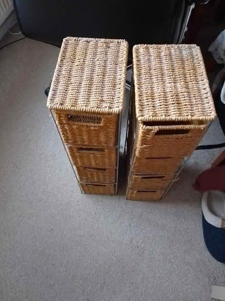 Photo of free Wicker storage draws (Oulton NR32) #1