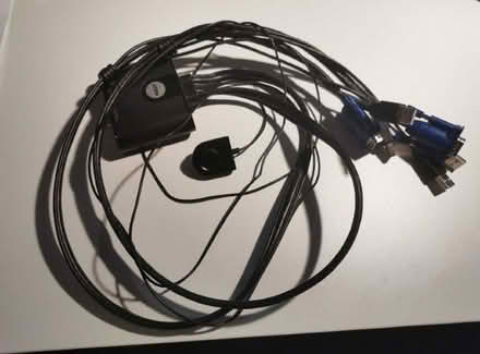 Photo of free VGA plus 2x USB Keyboard/Mouse/Monitor switch (KVM) (Fareham PO15) #1