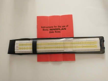 Photo of free Slide rule 1970s (RG4, Sonning) #1