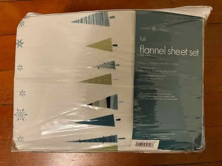 Photo of free Flannel sheet set, full (Watertown near Arlington St) #1