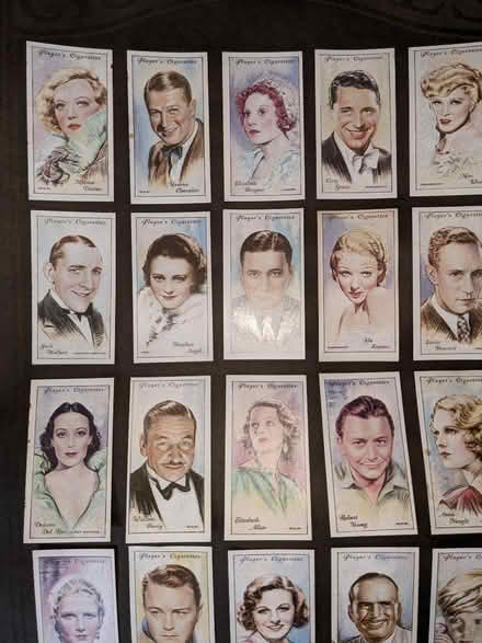 Photo of free Castle cigarettes cards film stars (Southsea PO5) #2