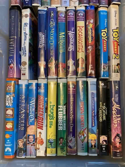Photo of free VHS Tapes (East Arlington) #1