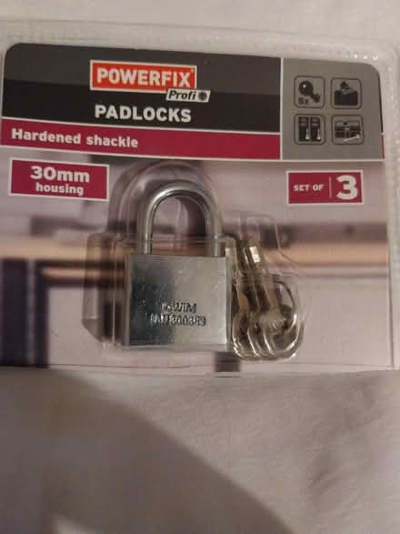 Photo of free Small padlock (Cawston NR10) #1