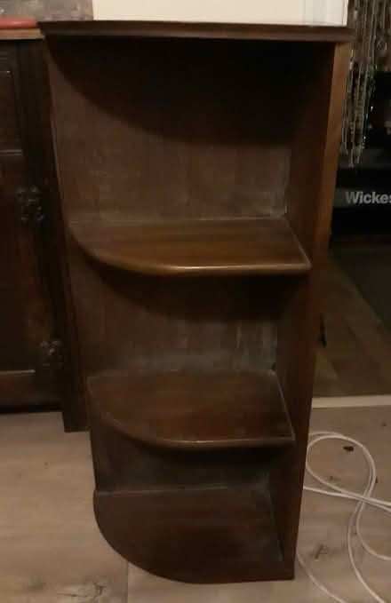 Photo of free Bookcase/Ornament Shelf Unit End (East Hoathly BN8) #1