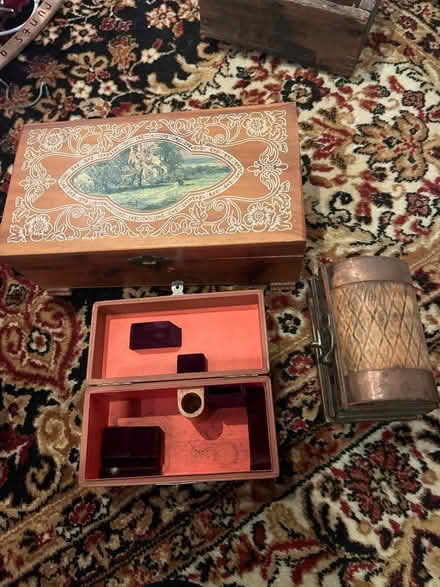 Photo of free 3 old boxes (Christchurch park area) #1