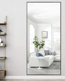 Photo of free large mirror 60"x35" - black rim (Menlo Park) #2