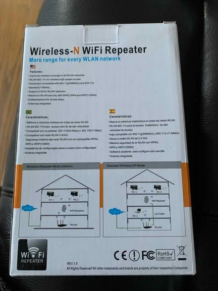 Photo of free TPLink Wireless-N Wi FI repeater + (OX3) #1