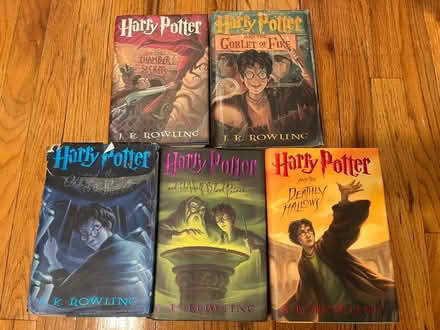 Photo of free Harry Potter books 2 & 4-7 (Ridgewood, NJ) #1
