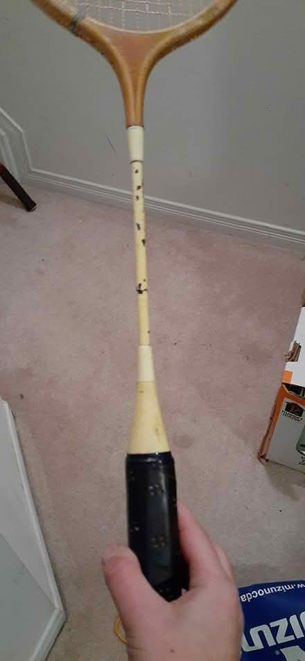Photo of free Vintage Wooden Badminton Racket (Riverside South) #3