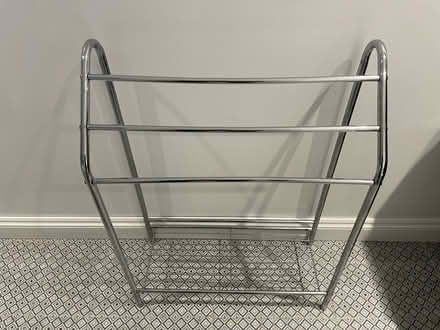 Photo of free Free standing chrome towel rail (Downhall Park Way Rayleigh) #2