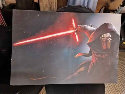 Photo of free Large Kylo Ren Star Wars Canvas (Swarkestone Stop DE73) #1