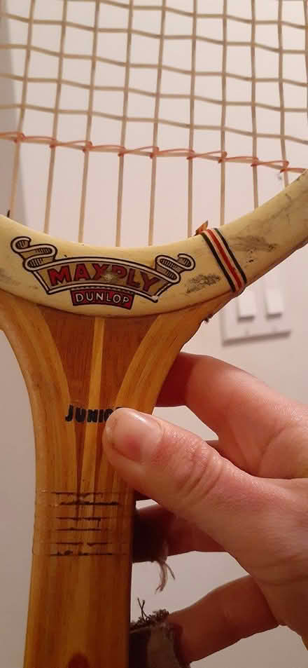 Photo of free Vintage Wooden Tennis Racket (Riverside South) #2