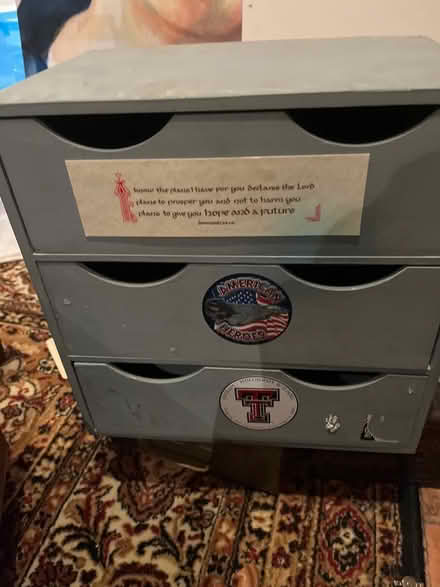 Photo of free 3 drawers (Christchurch park area) #2
