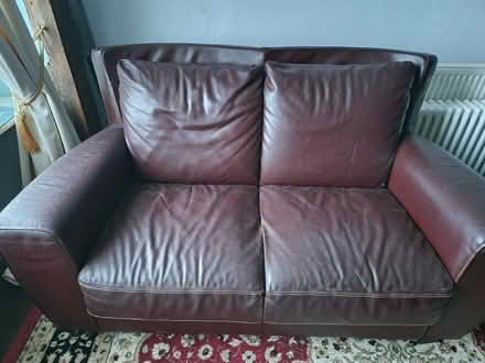 Photo of free Leather Sofa (TN29) #2