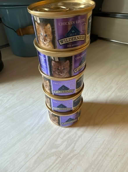 Photo of free Wilderness chick flavored cat food (West Nyack) #1