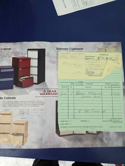 Photo of free 3 drawer filing cabinet (Petersham) #1