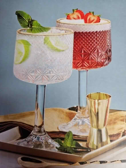 Photo of free Two heavy gin glasses (Westbrook WA5) #1