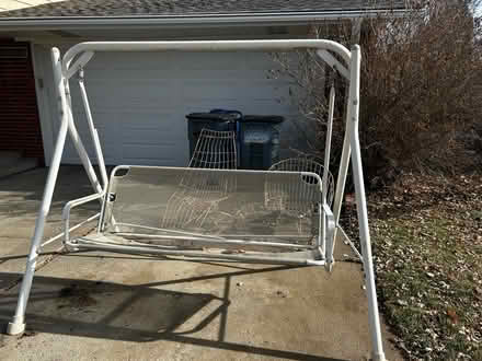Photo of free Winter project>glider/swing (North Lakewood) #1