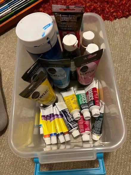 Photo of free Art supplies (Bloor West Village) #1