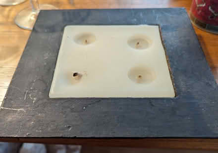 Photo of free fuji iron dish with candle (North City part of Shoreline) #1