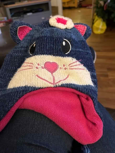 Photo of free Child’s cat hat -medium (Emscote Mill CV34) #1