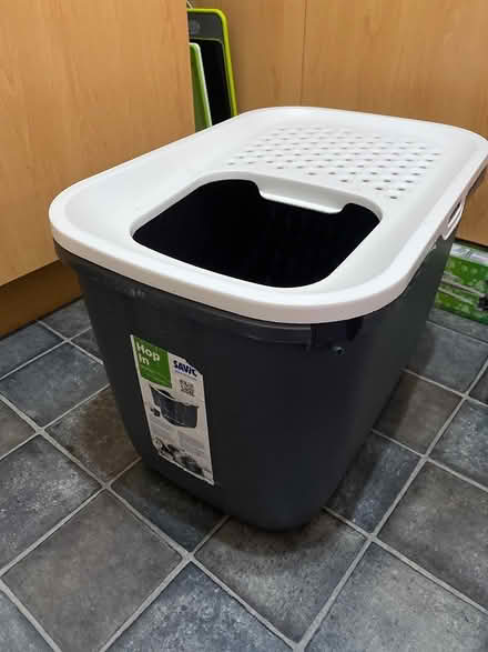 Photo of free Lge Savic top entry cat litter box (Chandlers Ford, SO53) #1