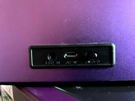 Photo of free Bluetooth speaker (Purple) (Torbrex FK7) #2