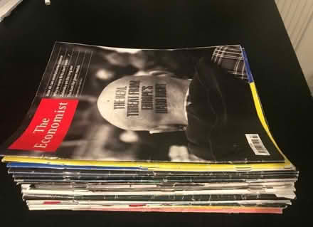 Photo of free Economist magazines (Surrey Quays SE16) #1