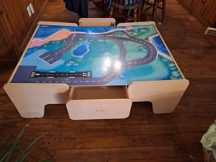 Photo of free Children's play train table (Addison) #2