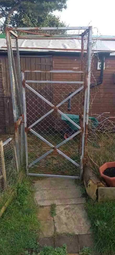 Photo of free Metal Garden Gate in Frame (East Runton NR27) #1