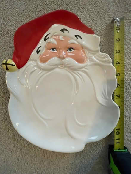 Photo of free Santa ceramic serving dish (Zip 19114, Ashton and Willits) #1